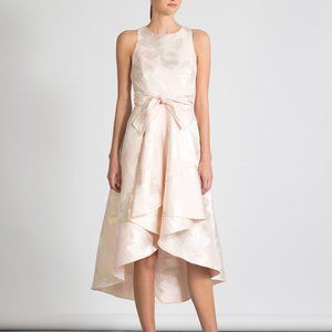 Jacquard High Low Gown